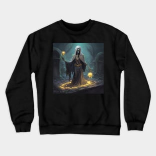 Necromancer summoning the dead Crewneck Sweatshirt